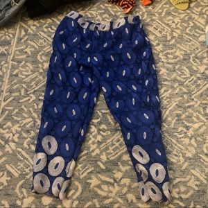 Vintage handmade Lace capris